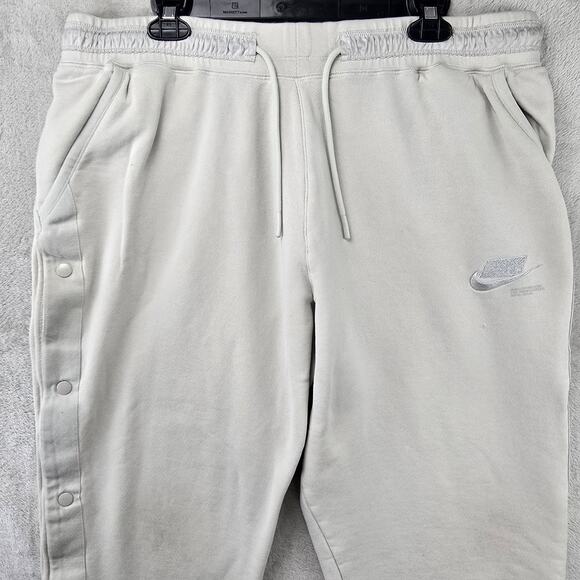 Nike Sportswear NSW French Terry Tearaway Pants Men's Size XXL Block Futura Logo - Picture 2 of 14